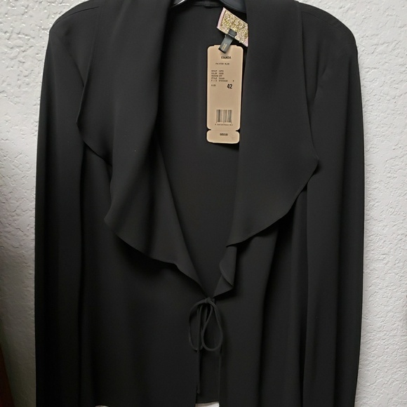 Escada Jackets & Blazers - Escada Tie Front Jacket